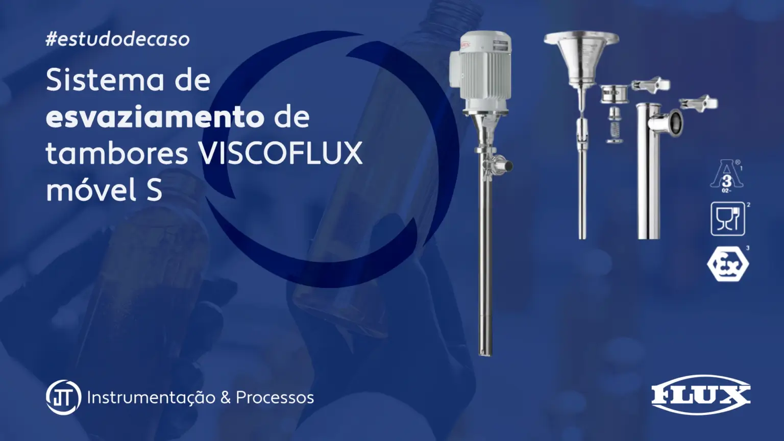 Flux Pumps – Sistema de esvaziamento de tambores